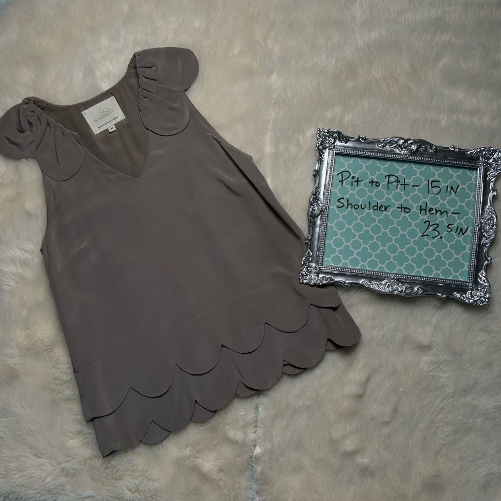 Silk Tan Blouse